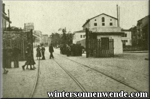 One of the entranceways into the Jewish Residential Quarter.